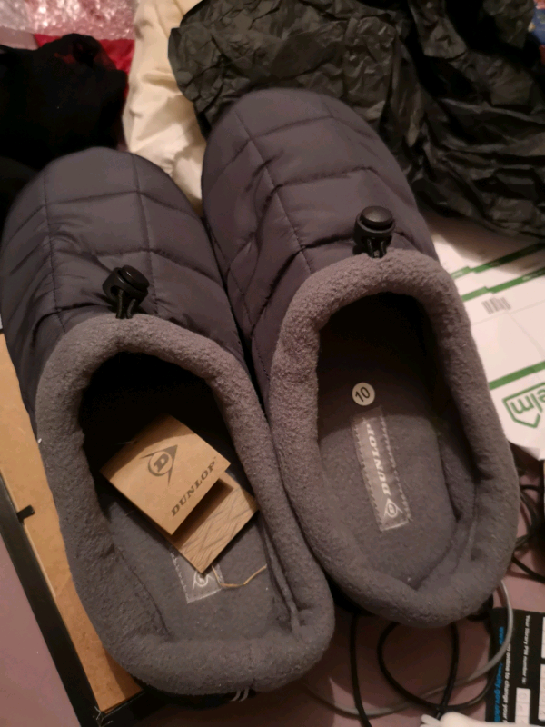 dunlop slippers mens